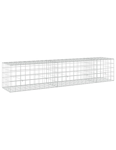 Gabione con Filo da 3,5 mm e Rete da 10x10 cm 250x50x50 cm