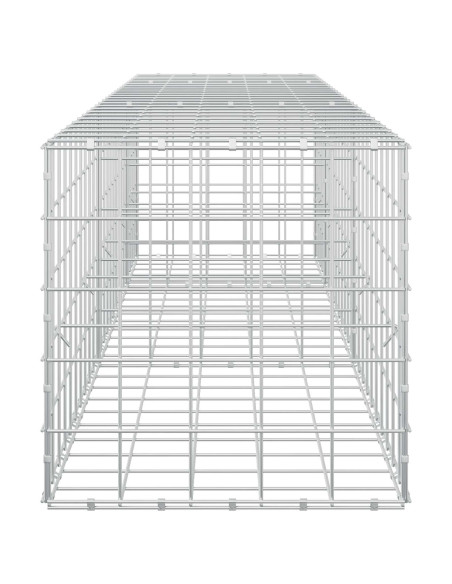 Gabione con Filo da 3,5 mm e Rete da 10x10 cm 250x50x50 cm