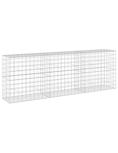 Gabione con Filo da 3,5 mm e Rete da 10x10 cm 300x50x100 cm