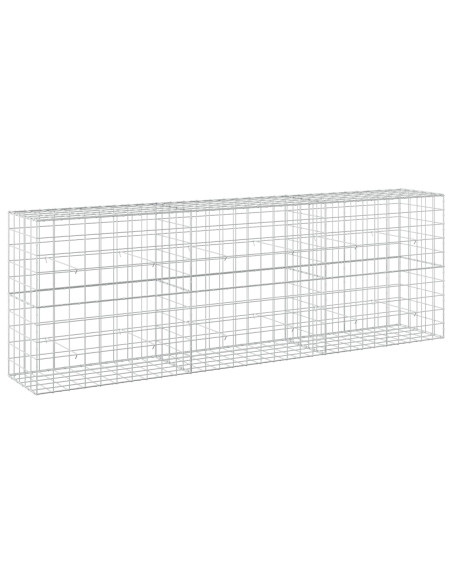 Gabione con Filo da 3,5 mm e Rete da 10x10 cm 300x50x100 cm