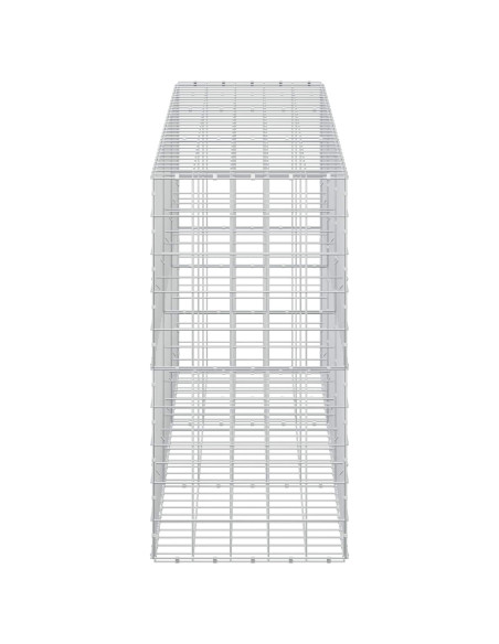 Gabione con Filo da 3,5 mm e Rete da 10x10 cm 300x50x100 cm