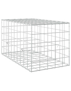 Gabione con Filo da 3,5 mm e Rete da 10x10 cm 50x100x50 cm 2