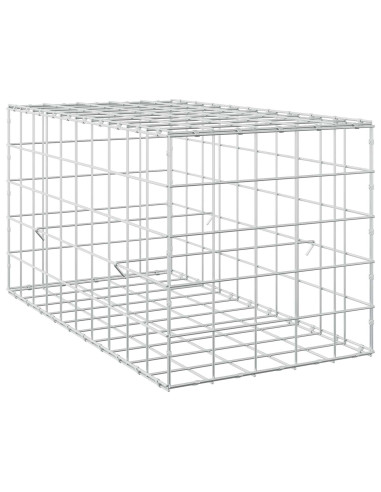 Gabione con Filo da 3,5 mm e Rete da 10x10 cm 50x100x50 cm