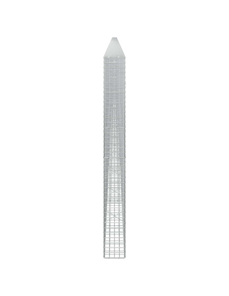 Gabione con filo da 5 mm e rete da 5x5 cm 1150x20x200 cm