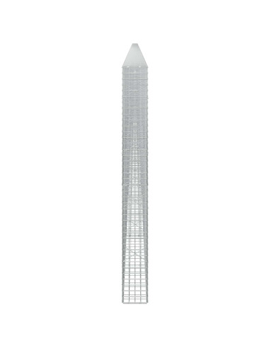 Gabione con filo da 5 mm e rete da 5x5 cm 1150x20x200 cm