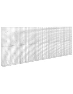 Gabion con Filo da 3,5 mm e Maglia da 5x5 cm 500x20x200 cm 2