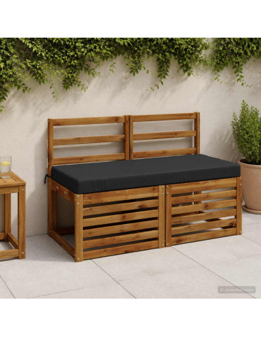 Cuscini per Panchina a 2 Pezzi SOEST 2 pz 100% Poliestere
