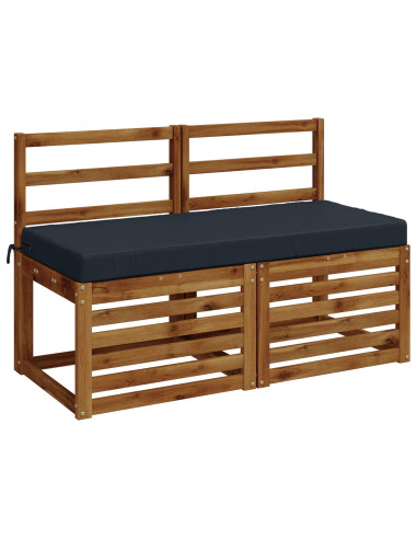 Cuscini per Panchina a 2 Pezzi SOEST 2 pz 100% Poliestere