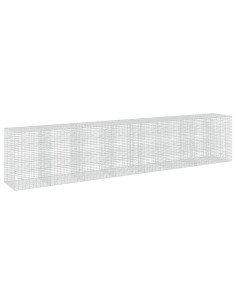 Gabione con Filo da 3,5 mm e Rete da 5x10 cm 750x100x150 cm 2
