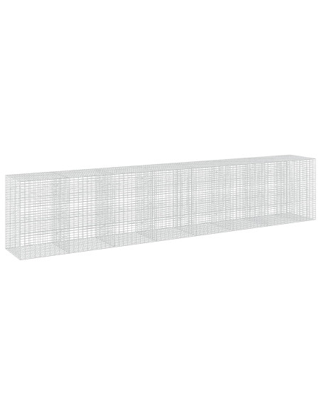 Gabione con Filo da 3,5 mm e Rete da 5x10 cm 750x100x150 cm