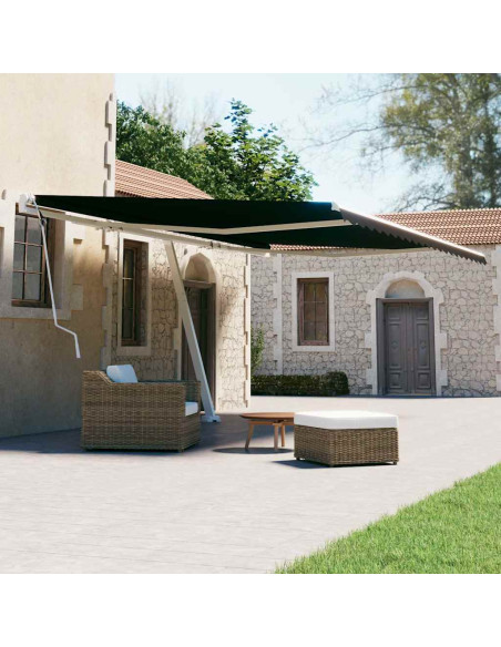 Tenda da Sole Autoportante Manuale 600x300 cm Antracite