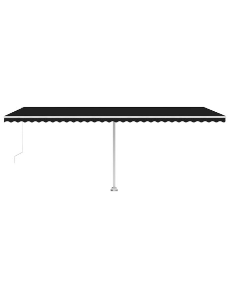 Tenda da Sole Autoportante Manuale 600x300 cm Antracite