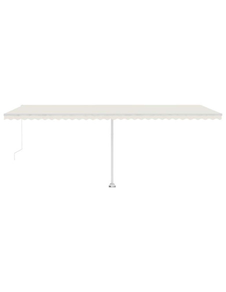 Tenda da Sole Autoportante Manuale 600x300 cm Crema