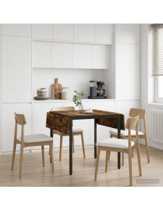 Tavolo da Pranzo Estensibile 120 x 81,5 x 75 cm Rovere Fumo