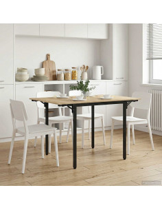 Tavolo da Pranzo Estensibile 120 x 81,5 x 75 cm Rovere Sonoma