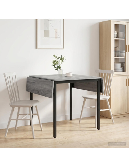 Tavolo da Pranzo Estensibile 120 x 81,5 x 75 cm Sonoma grigio