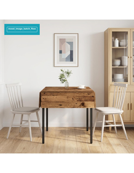 Tavolo da Pranzo Estensibile 120 x 81,5 x 75 cm Legno antico