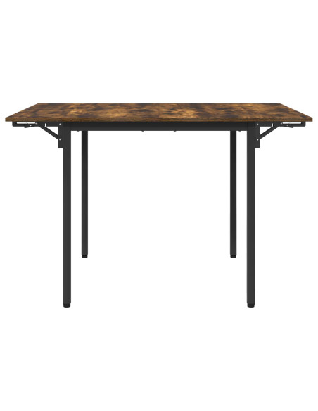 Tavolo da Pranzo Estensibile 120 x 81,5 x 75 cm Rovere Fumo