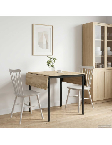 Tavolo da Pranzo Estensibile 120 x 81,5 x 75 cm Rovere Sonoma