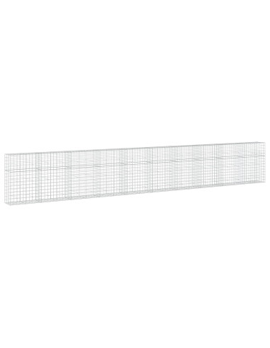 Gabione con Filo da 3,5 mm e Rete da 10x10 cm 1000x50x150 cm