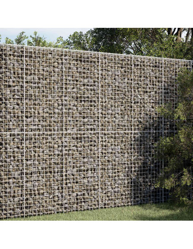 Gabione con filo da 5 mm e rete da 5x5 cm 150x30x200 cm