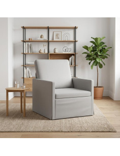 Poltrona Grigio Nuvola 70 x 81 x 82 cm Tessuto