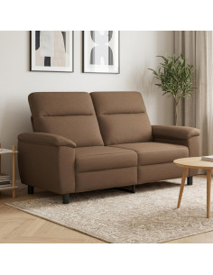 Divano Marrone 178 x 90 x 95 cm Tessuto
