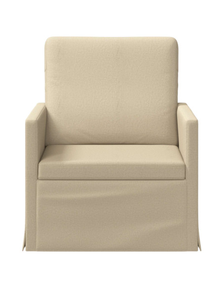 Poltrona Crema 70 x 81 x 82 cm Tessuto