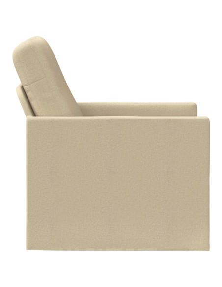 Poltrona Crema 70 x 81 x 82 cm Tessuto