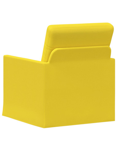 Poltrona Giallo Chiaro 70 x 81 x 82 cm Tessuto