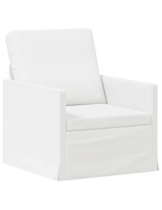 Poltrona Bianco 70 x 81 x 82 cm Tessuto 2