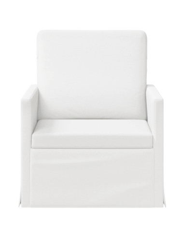 Poltrona Bianco 70 x 81 x 82 cm Tessuto
