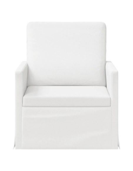 Poltrona Bianco 70 x 81 x 82 cm Tessuto