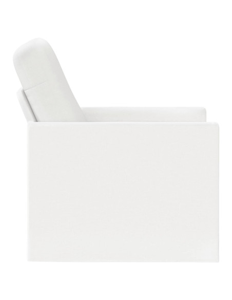 Poltrona Bianco 70 x 81 x 82 cm Tessuto