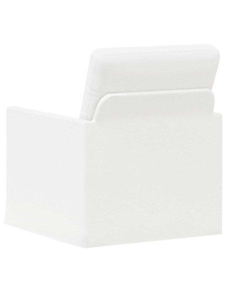 Poltrona Bianco 70 x 81 x 82 cm Tessuto