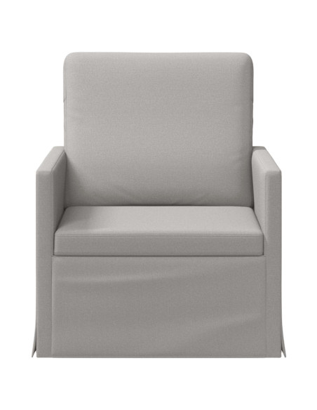 Poltrona Grigio Nuvola 70 x 81 x 82 cm Tessuto