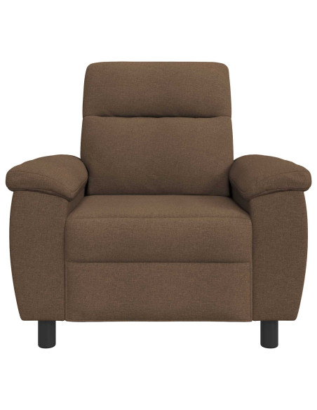 Divano Marrone 95 x 90 x 95 cm Tessuto