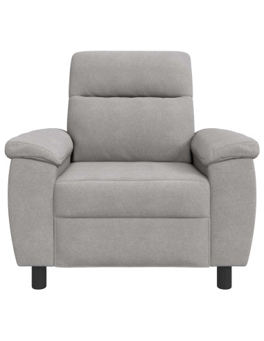 Divano Grigio Nuvola 95 x 90 x 95 cm Tessuto