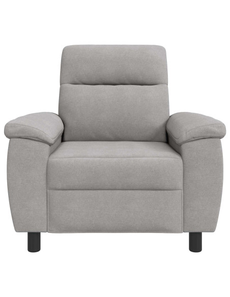 Divano Grigio Nuvola 95 x 90 x 95 cm Tessuto