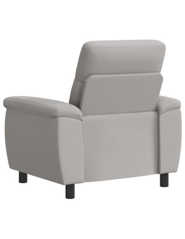 Divano Grigio Nuvola 95 x 90 x 95 cm Tessuto