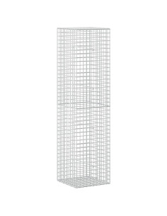 Gabione con filo da 5 mm e rete da 5x5 cm 50x50x200 cm 2