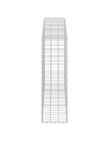 Gabione con Filo da 3,5 mm e Rete da 10x10 cm 250x30x100 cm