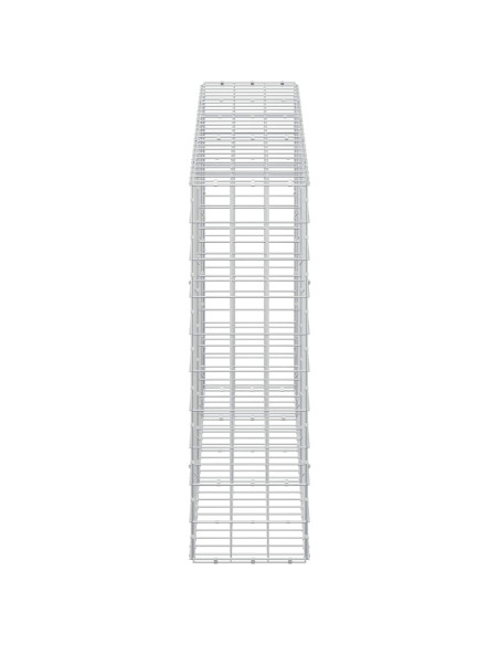 Gabione con Filo da 3,5 mm e Rete da 10x10 cm 250x30x100 cm