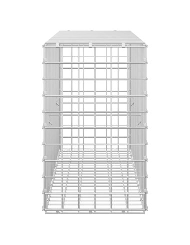 Gabion con Filo da 3,5 mm e Maglia da 5x5 cm 100x30x50 cm