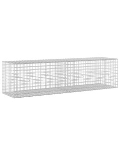 Gabion con Filo da 3,5 mm e Maglia da 5x5 cm 200x50x50 cm 2