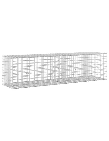 Gabion con Filo da 3,5 mm e Maglia da 5x5 cm 200x50x50 cm