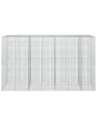 Gabion con Filo da 3,5 mm e Maglia da 5x5 cm 350x50x200 cm