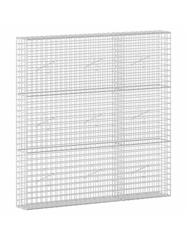 Gabion con Filo da 3,5 mm e Maglia da 5x5 cm 150x20x150 cm