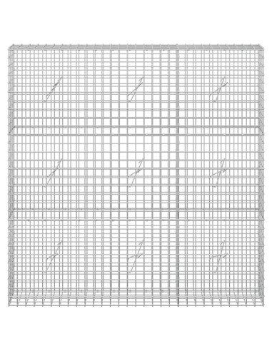 Gabion con Filo da 3,5 mm e Maglia da 5x5 cm 150x20x150 cm