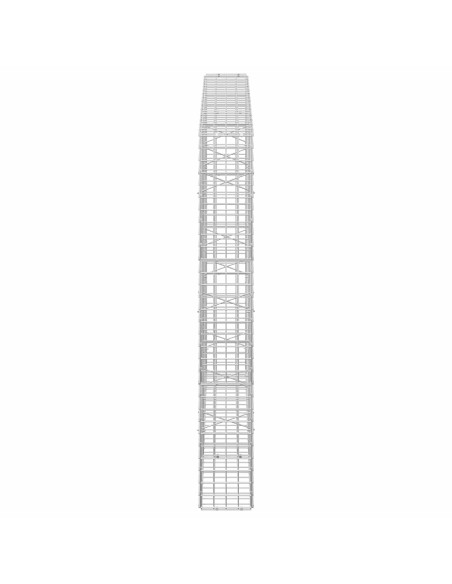 Gabion con Filo da 3,5 mm e Maglia da 5x5 cm 150x20x150 cm